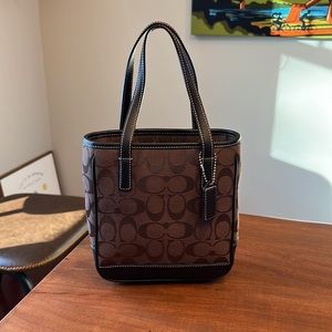Coach Mini Lunch Tote - like new condition!